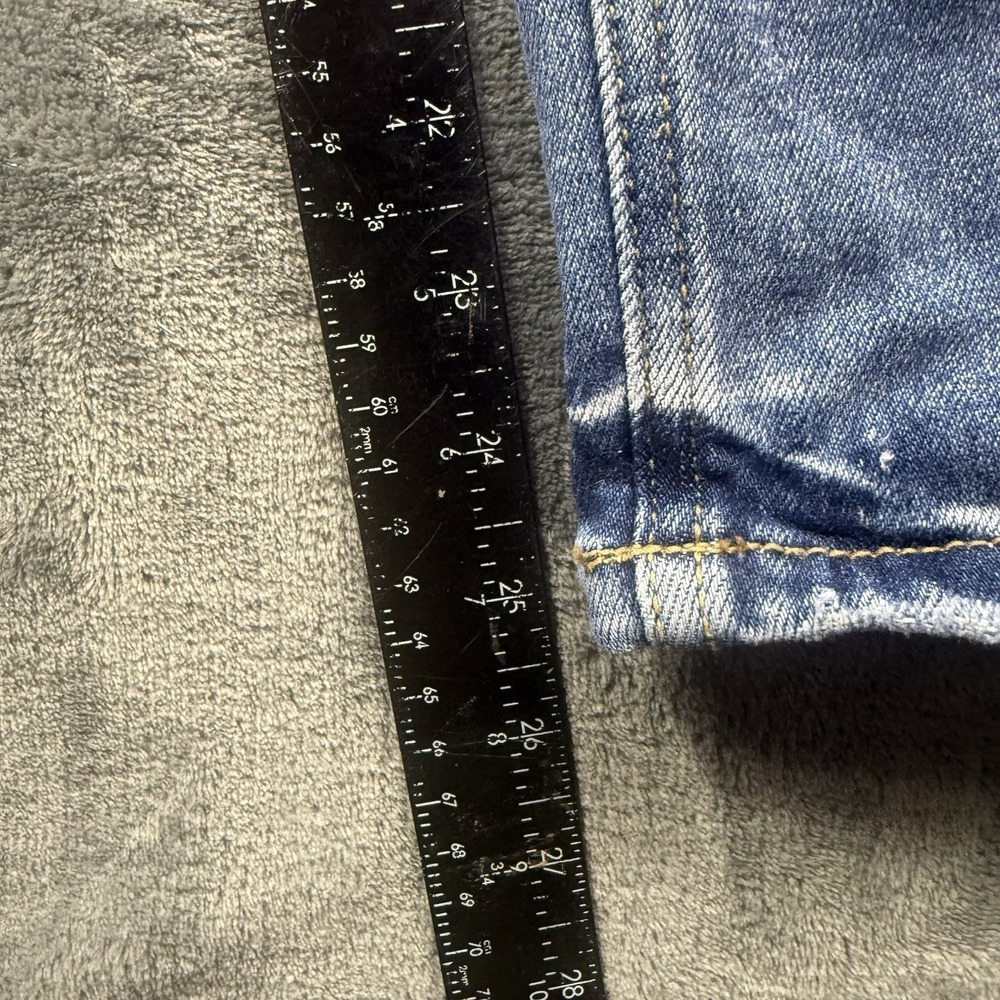 KanCan Jeans Medium Wash Distressed Waist Midrise Stretch Denim Casual 5 / 26 - Picture 6 of 7